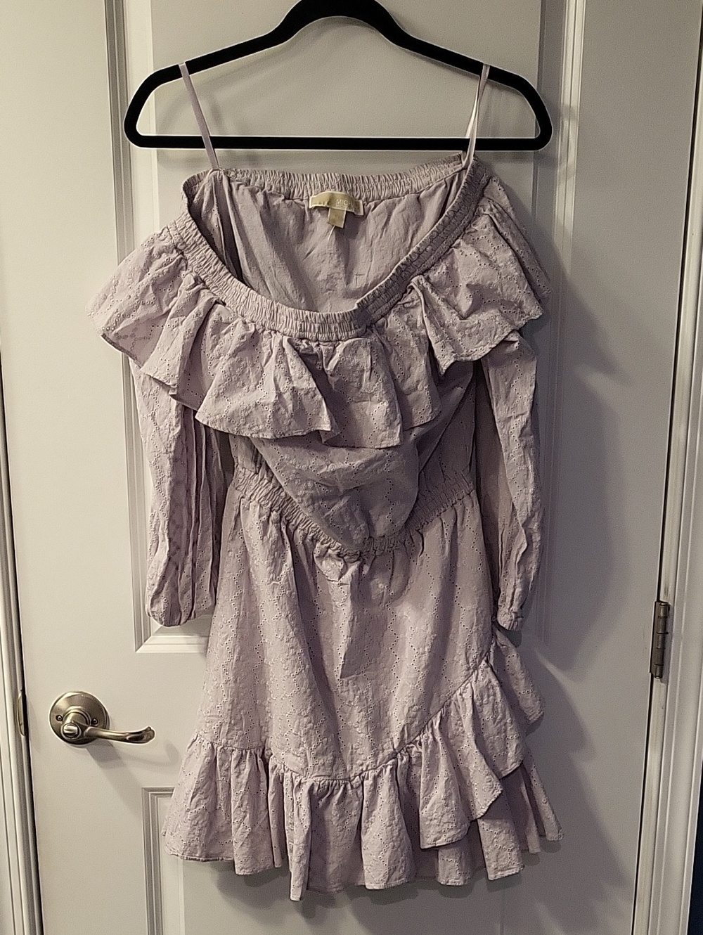 Michael Kors Lilac Ruffed Dress